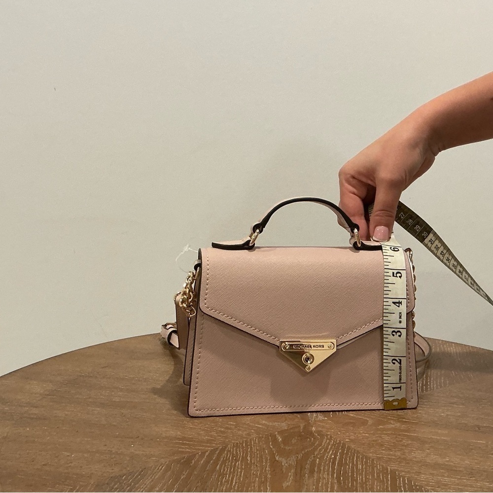 MICHAEL MICHAEL KORS
Grace Small Saffiano Leather Crossbody Bag - Picture 6 of 6